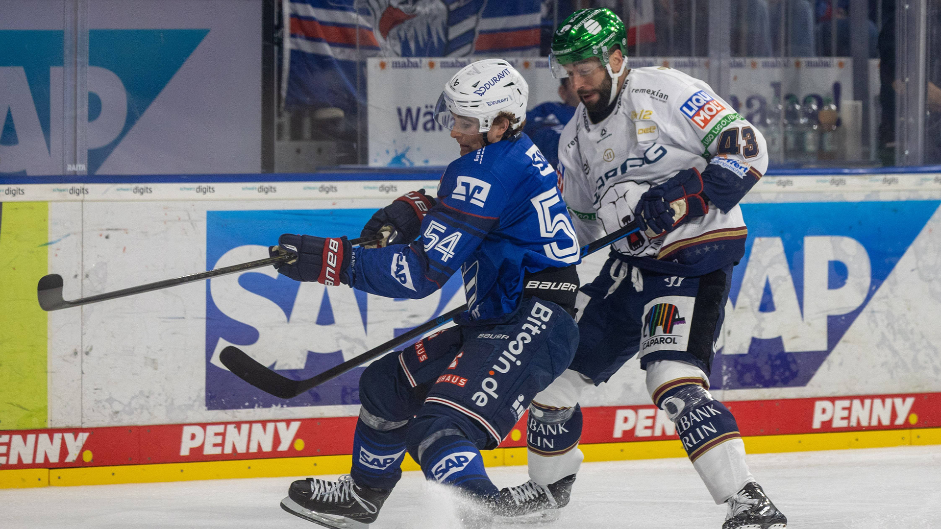 Adler Mannheim gg. Eisbären Berlin